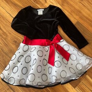 Bonnie Jean Holiday/Winter Dress Size 4T